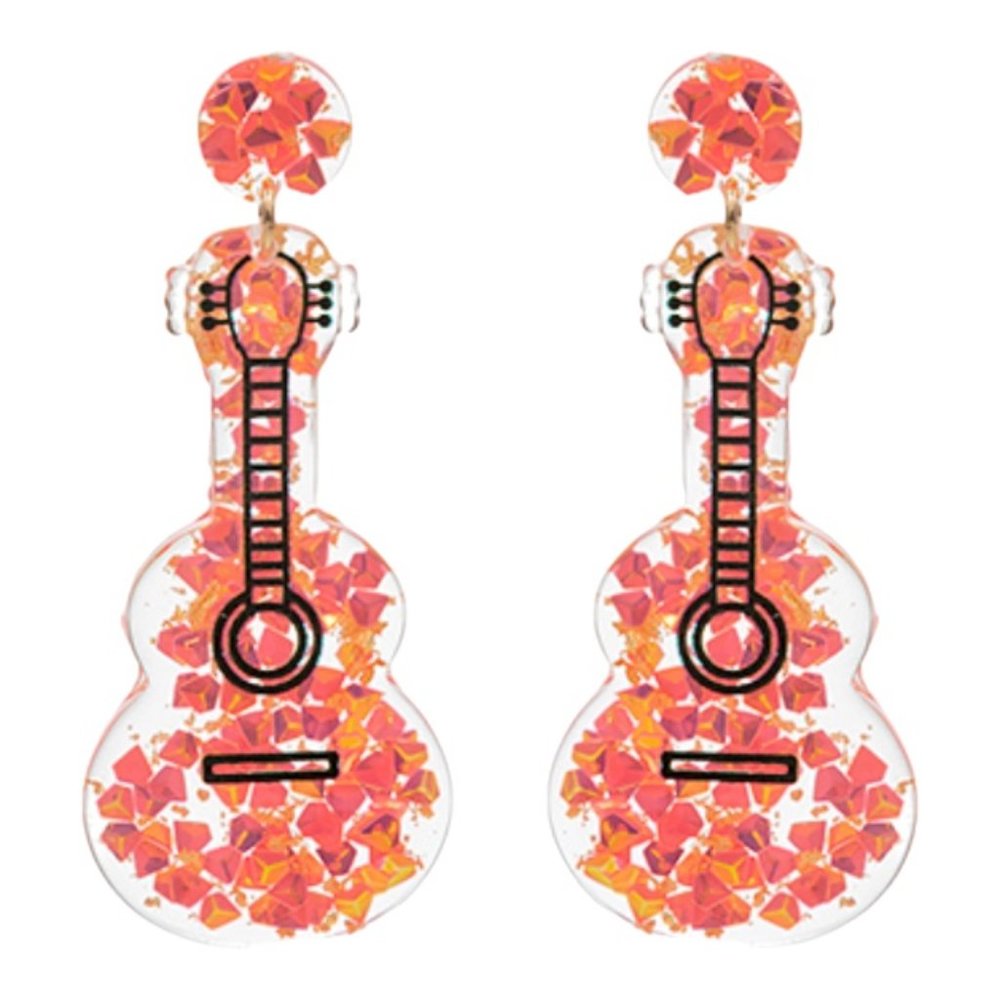 Earrings Guitar GREAT GIFT